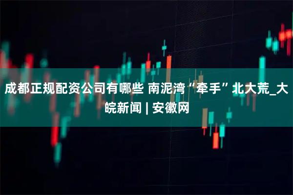 成都正规配资公司有哪些 南泥湾“牵手”北大荒_大皖新闻 | 安徽网